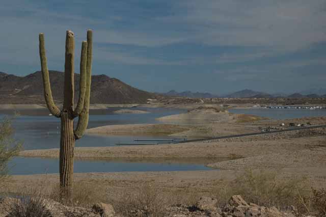 Lake Pleasant from the regional park